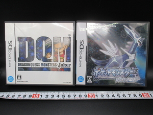 Kすな5106 ニンテンドーDS ソフト ポケットモンスター ダイヤモンド ドラゴンクエストモンスター ジョーカー 2本セット 説明書付き 任天堂