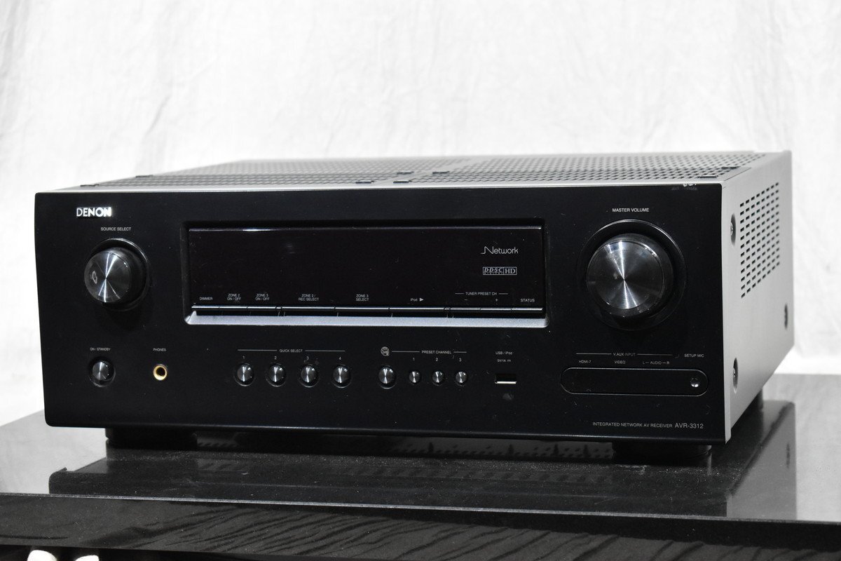 リモコン付き DENON AVアンプ AV-3312 簡易動作確認済 - メルカリ