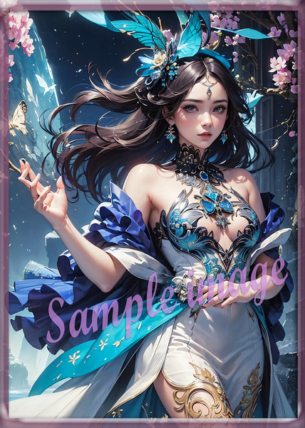 送料無料◇E◇2.5次元美女◇高画質◇A4◇イラストアートポスター◇8161◇グラビアアイドル写真◇美脚◇水着◇JK制服◇アニメ少女