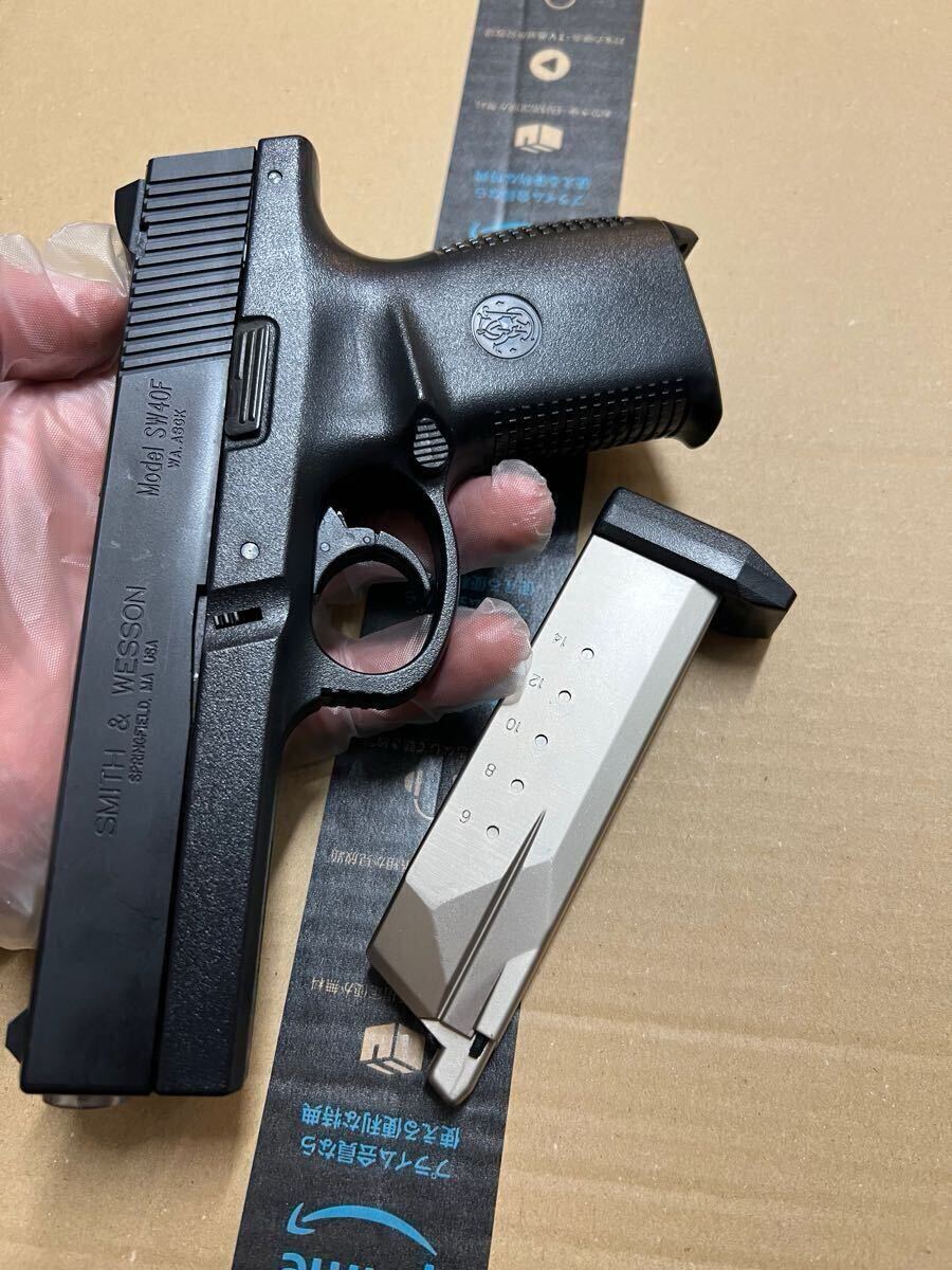 WA] SW SIGMA 40F シグマ ABS ブラック S&W刻印 ガスブロー