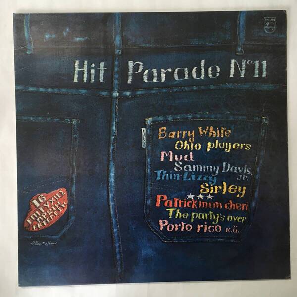 HIT PARADE No11 THIN LIZZY OHIO PLAYERS BARRY WHITE ギリシャ盤