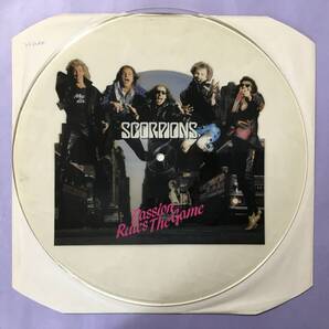TEST PRESSING SCORPIONS PASSIN RULES THE GAME UNCUT UK盤