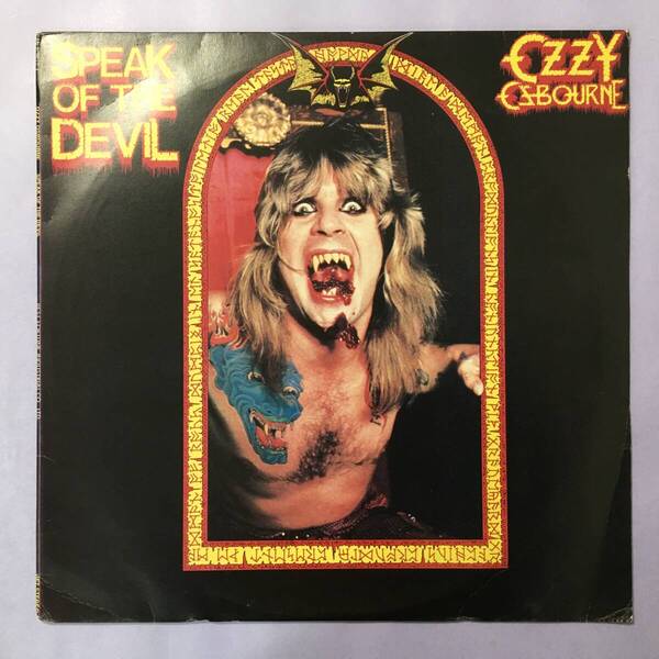 TAIWAN OZZY OSBOURNE SPEAK OF THE DEVIL 台湾盤