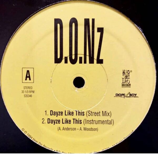 G-RAP D.O.N.z (12')