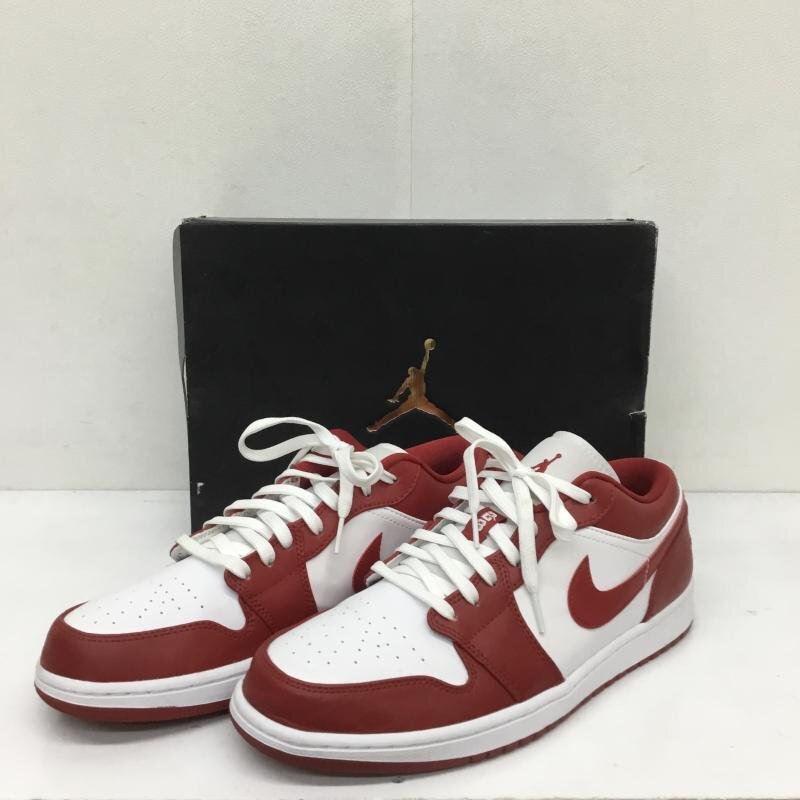 NIKE 28.5cm ナイキ スニーカー スニーカー AIR JORDAN 1 LOW 553558-611 Sneakers 赤 / レッド / X 白 / ホワイト / 10120716