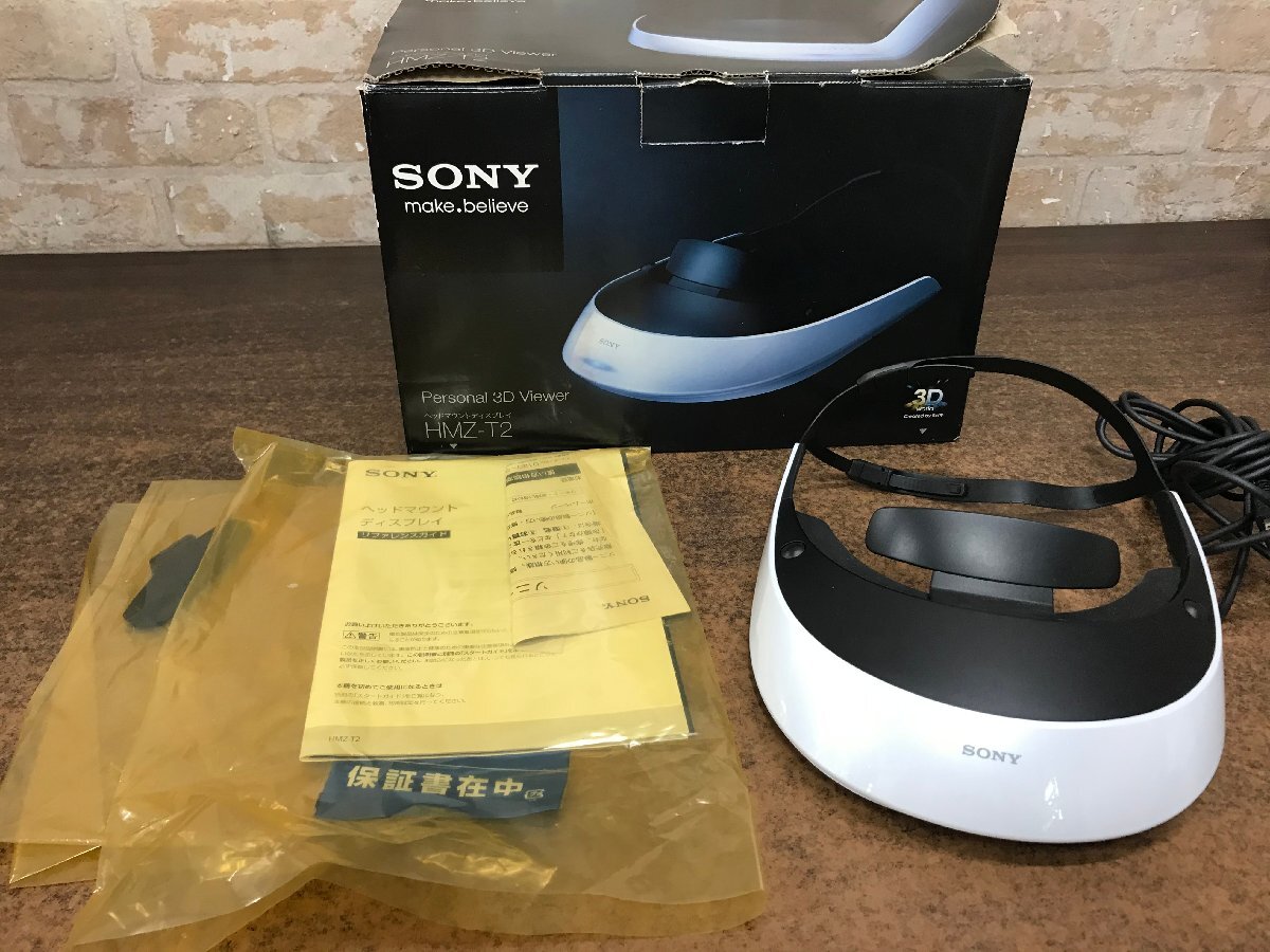Yahoo!オークション -「sony ヘッドマウントディスプレイ hmz-t2