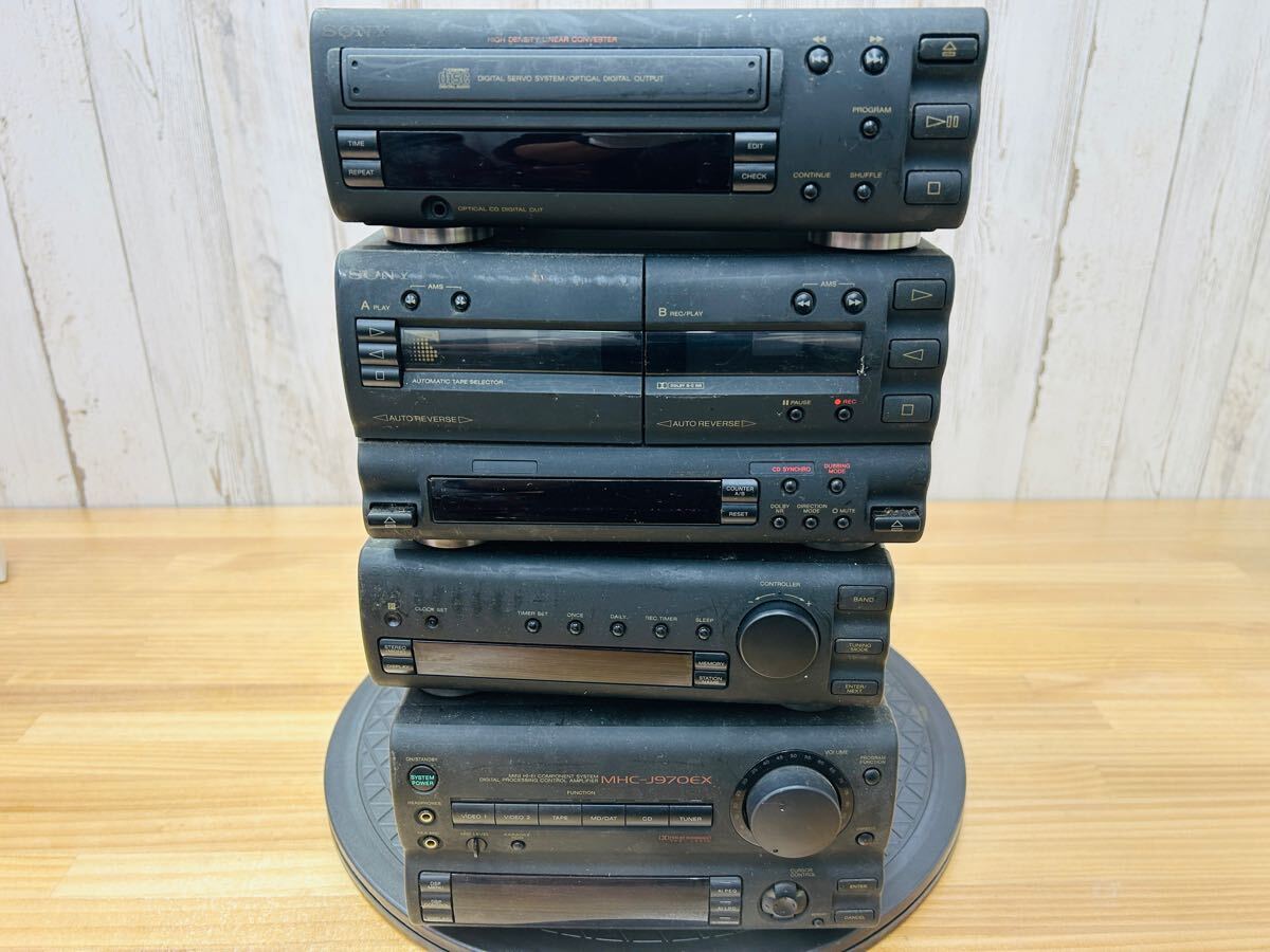 SONY MHC-J970EX ミニコンポ 本体 とスピーカー展示品未使用