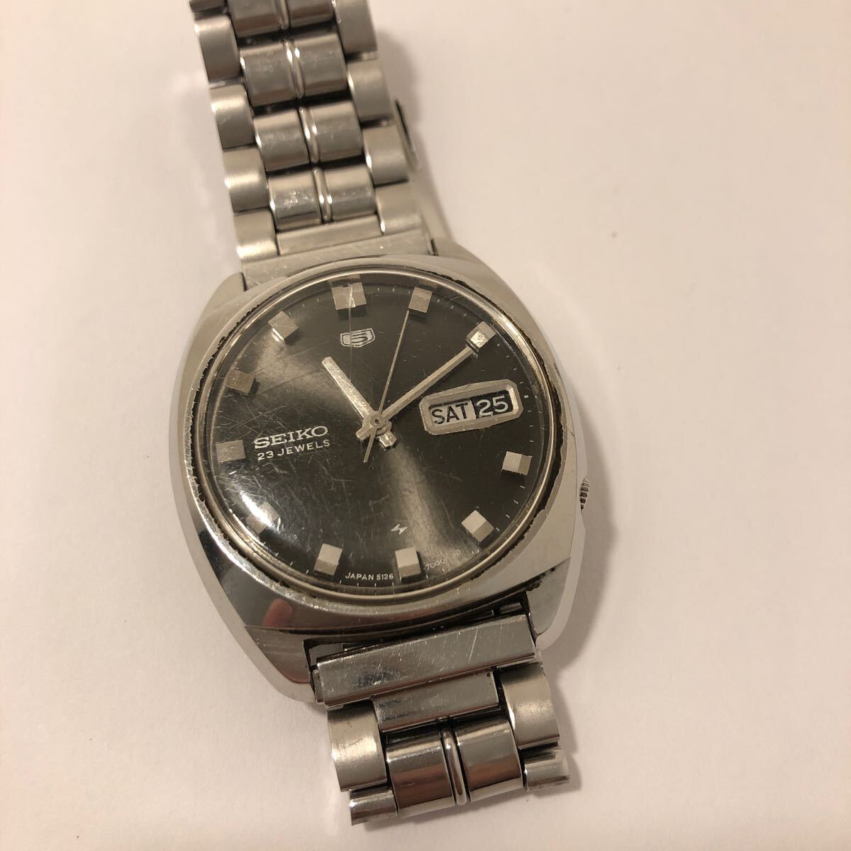 Vintage Seiko 5 23 Jewels Automatic 5126 7000 JDM May 1967