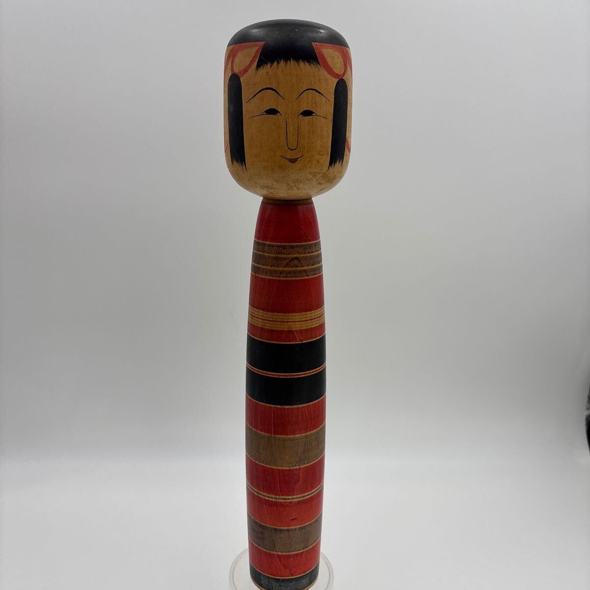 Amazon.co.jp: 伝統こけし 土湯系 佐藤佐志馬 高さ約31.5cm 伝統