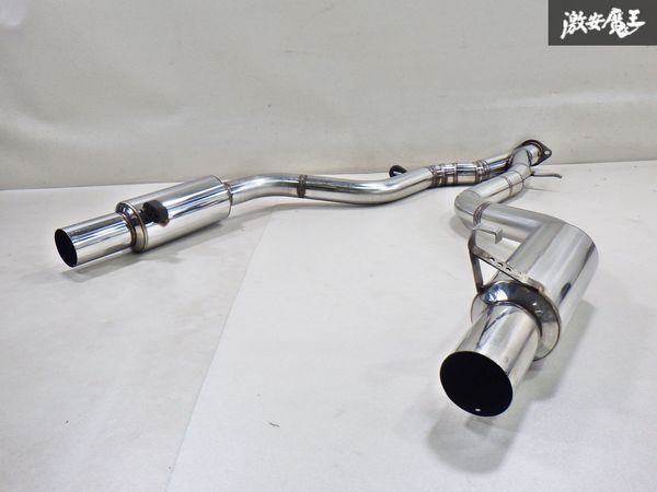 Z.S.S. ZSS JZX110 マーク2 ヴェロッサ ターボ 直管 ストレート マフラー 砲弾型 1JZ-GTE 競技用Z.S.S. オフィシャル  オンラインストア