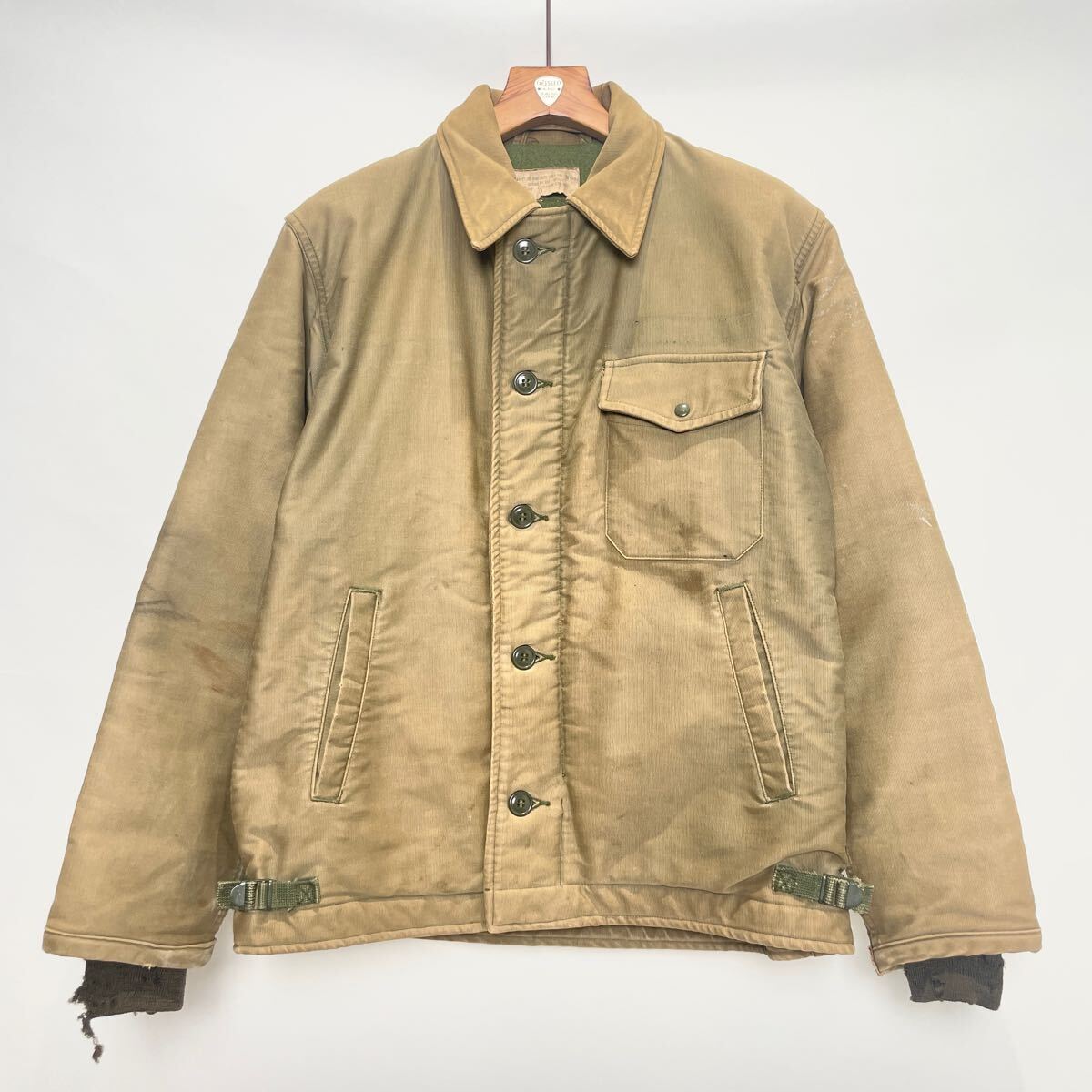 Yahoo!オークション -「a-2 デッキジャケット 初期」(戦闘服 Yahoo!オークション -「a-2 デッキジャケット 初期」(戦闘服
