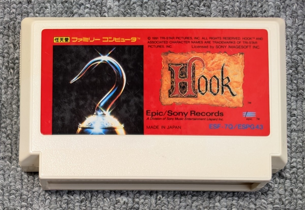 Yahoo!オークション -「hook」(ファミコン) (テレビゲーム)の Yahoo!オークション -「hook」(ファミコン) (テレビゲーム)の