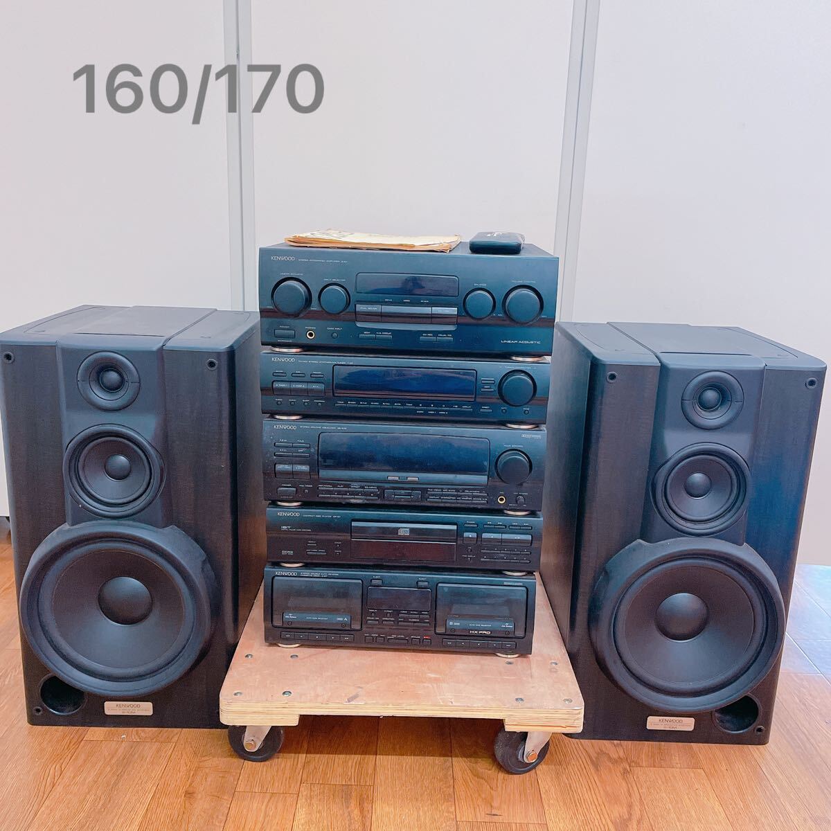☆No.1346☆ KENWOOD コンポ T-97 GE-970 A-97 X-97 LVD-97 ☆No.1346☆ KENWOOD コンポ T-97 GE-970 A-97 X-97 LVD-97