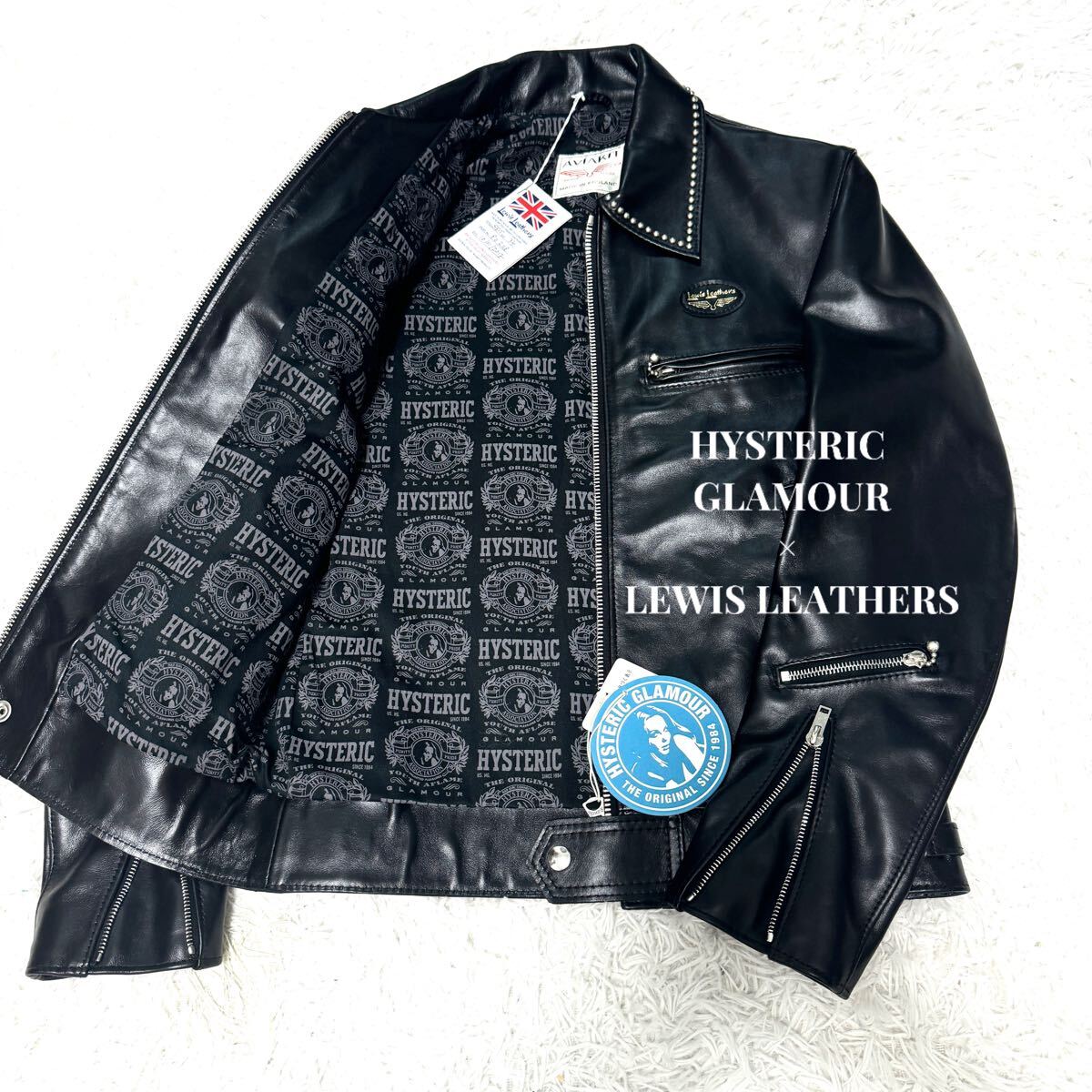 Yahoo!オークション -「lewis leathers hysteric glamour」の Yahoo!オークション -「lewis leathers hysteric glamour」の