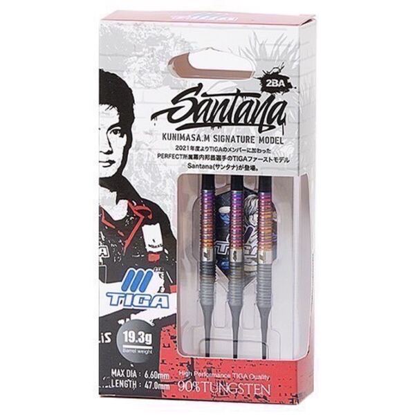 【新品】TIGA ティガ Santana サンタナ 2BA 幕内邦昌選手モデル ダーツ バレル