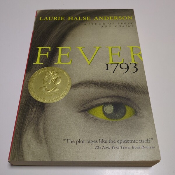 洋書 英語版 フィーバー 1793 ローリー・ハルツ・アンダーソン Fever 1793 Laurie Halse Anderson ペーパーバック ISBN:9780689848919
