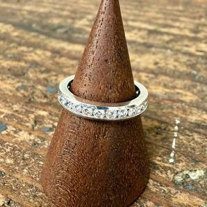 ★ジュエリー★TIFFANY&CO.★ティファニー★フルサークル★チャネルセッティング★ダイヤモンド★プラチナ★リング★指輪★PT950★9号★