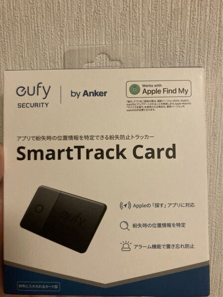 Anker Eufy (ユーフィ) Security SmartTrack Card (紛失防止トラッカー)