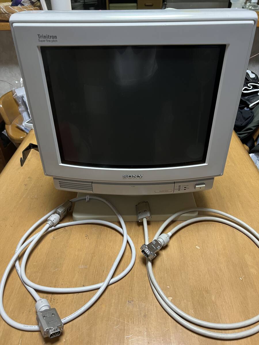 Yahoo!オークション -「sonyトリニトロン」(モニタ) (周辺機器 Yahoo!オークション -「sonyトリニトロン」(モニタ) (周辺機器