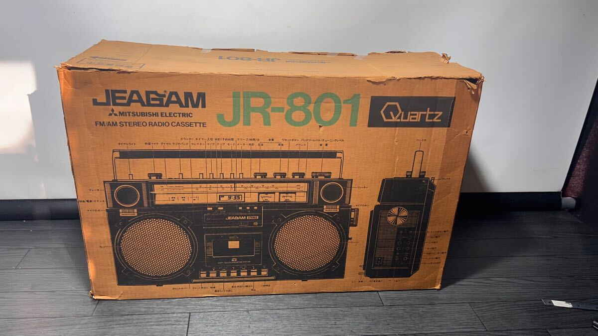 大型ラジカセ 三菱電機 JR-811 希少｜Yahoo!フリマ（旧PayPay