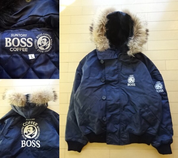 【極美品】BOSS ボスジャン 1995 N-2B フライトジャケット ネイビー Yahoo!オークション -「n-2b フライトジャケット」(アンティーク