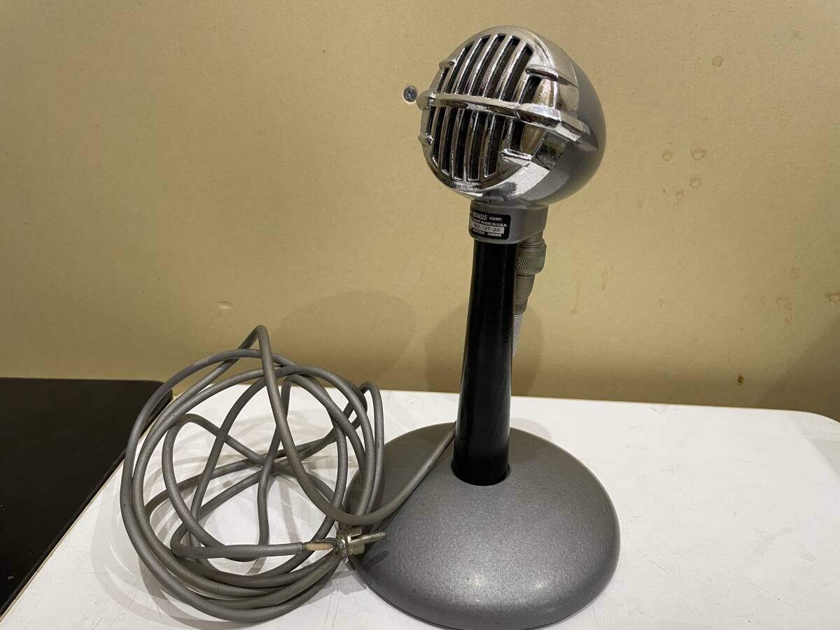 Vintage Astatic JT-30 Harp Mic Harmonica Microphone W/ Cord