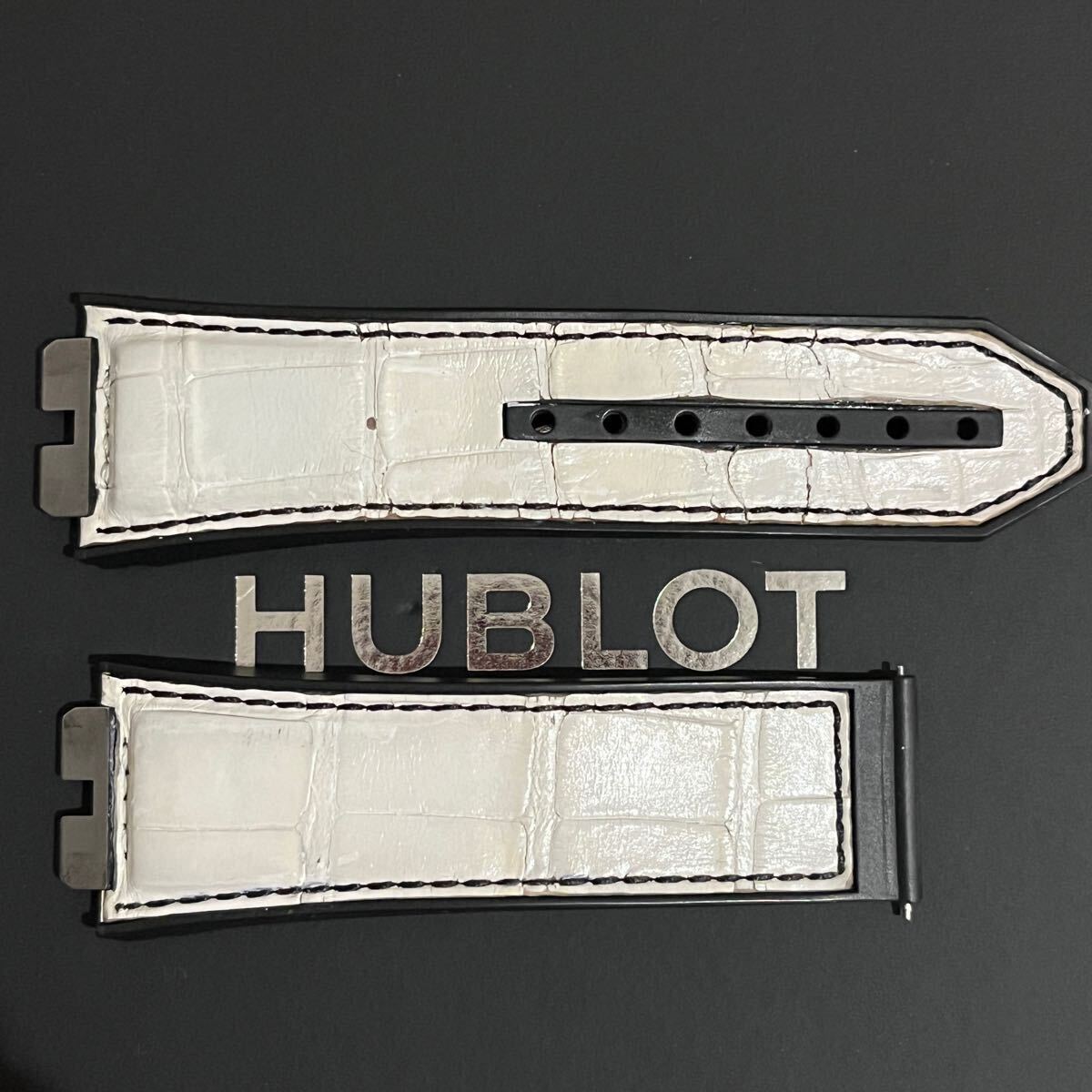 メール便無料】 りんれん様専用HUBLOT ウニコ 白アリゲーター メール便無料】 りんれん様専用HUBLOT ウニコ 白アリゲーター