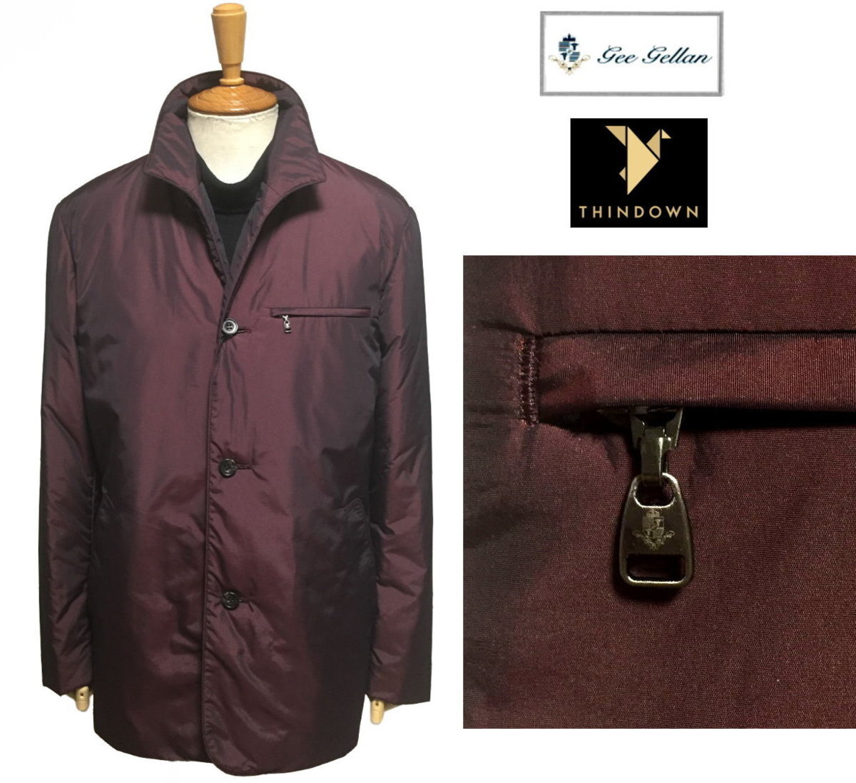 ジーゲラン gee gellan ジャケット セール GEE GELLAN ジーゲラン GEEGELLAN 上質清涼 綿麻 楊柳
