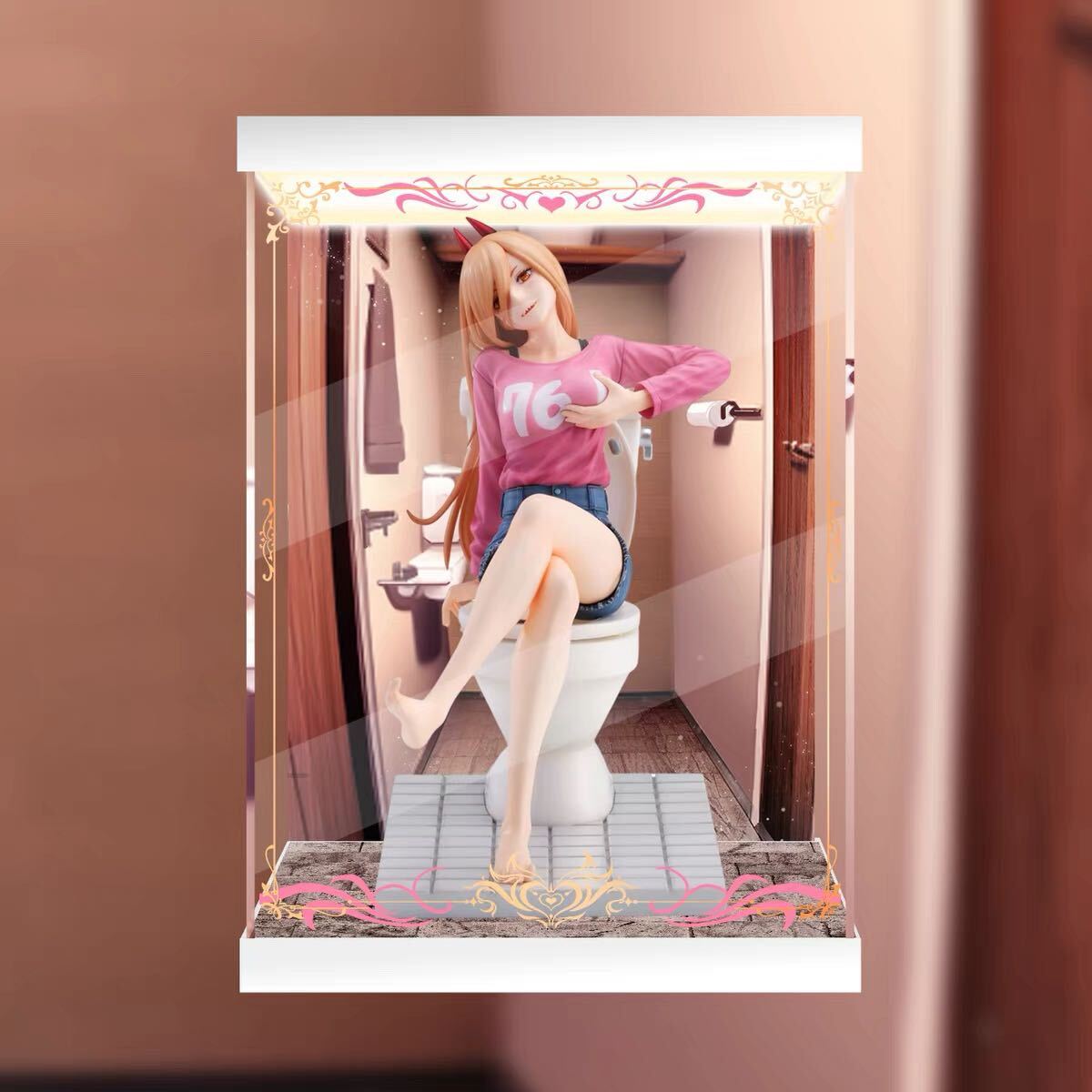 ☆専用☆ フィギュアケース チェンソーマン パワー 1/7 スケール 渋谷スクランブルフィギュア eStream 渋スク SHIBUYA SCRAMBLE FIGURE