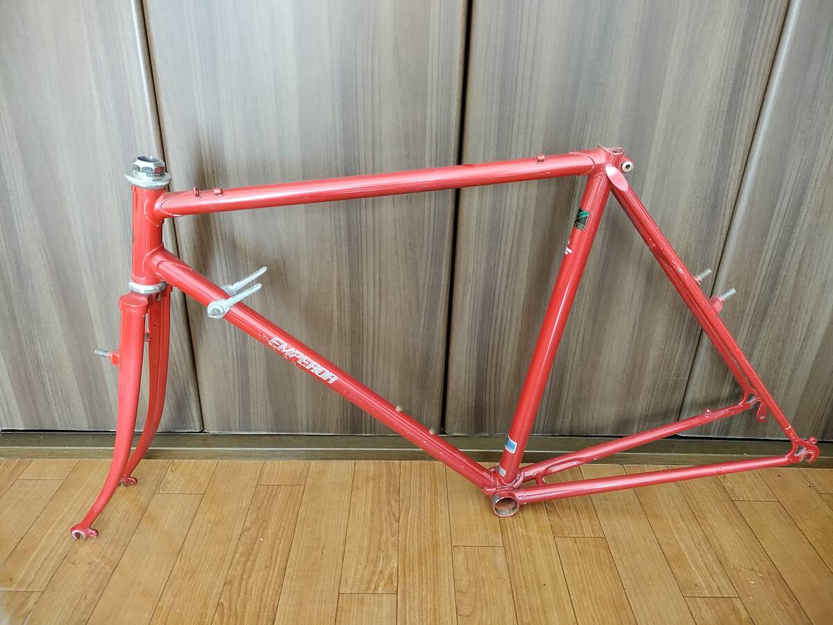 大阪南部手渡しのみ】ビンテージクロモリロードフレーム 530mm 大阪南部手渡しのみ】ビンテージクロモリロードフレーム 530mm