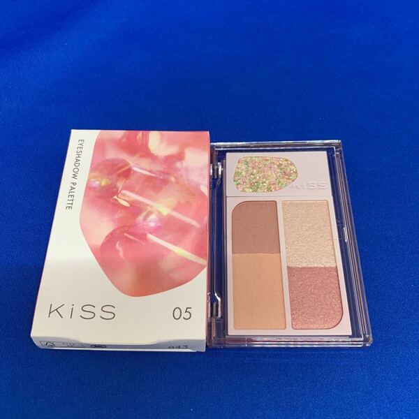 B0650 KiSS キス カクテルデイズ 05 ピーチアマレット 6.4g ブルベ イエベ アイシャドウパレット ラメ
