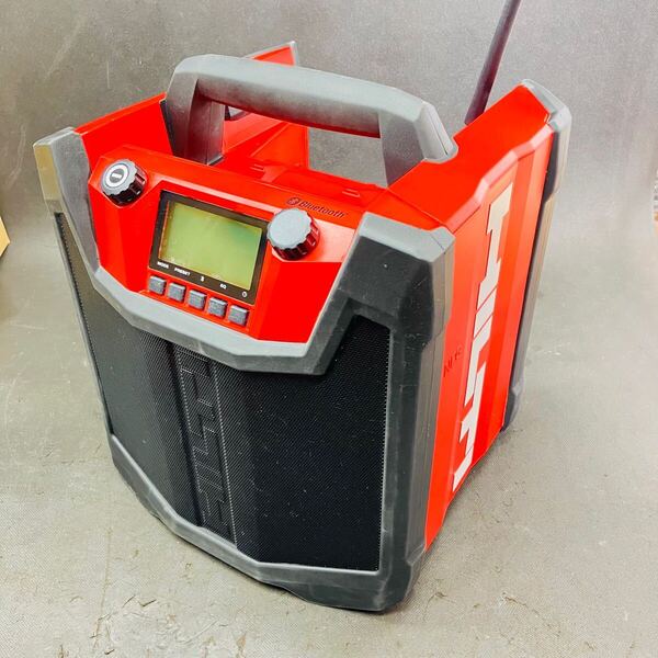 HILTI 100Vでも使えます!ヒルティBluetoothスピーカー内蔵ラジオチャージャー RC4/36 中古動作確認済み!即決送料無料!