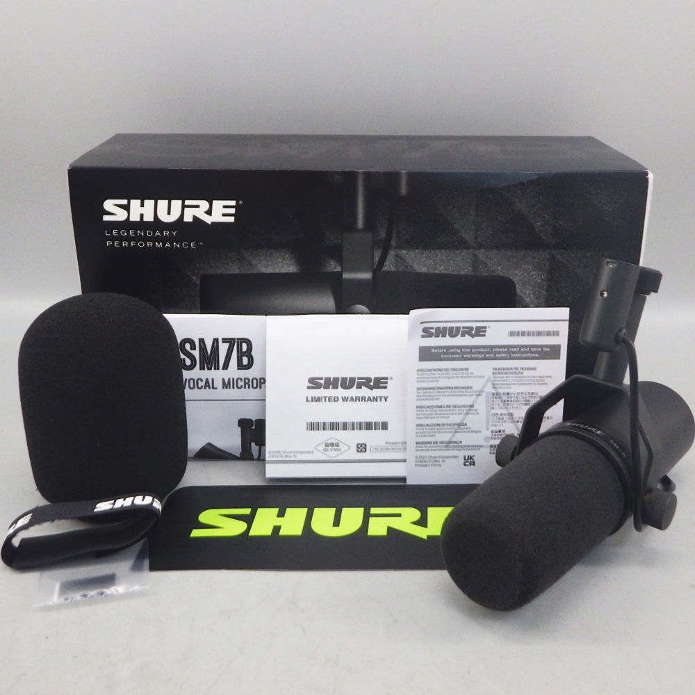 Yahoo!オークション -「shure sm7b」の落札相場・落札価格 Yahoo!オークション -「shure sm7b」の落札相場・落札価格