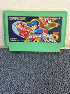 24K10 任天堂 FC ロックマン5 ブルースの罠!? CAPCOM 同梱・まとめて購入OK