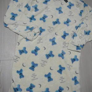 ●かわいい熊柄フリースホームウェア(4L)