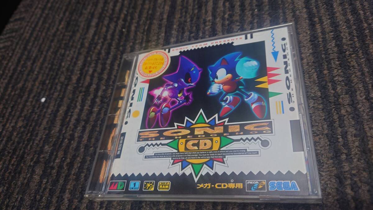 ソニック・ザ・ヘッジホッグCD メガCD SONIC ソニックザヘッジ