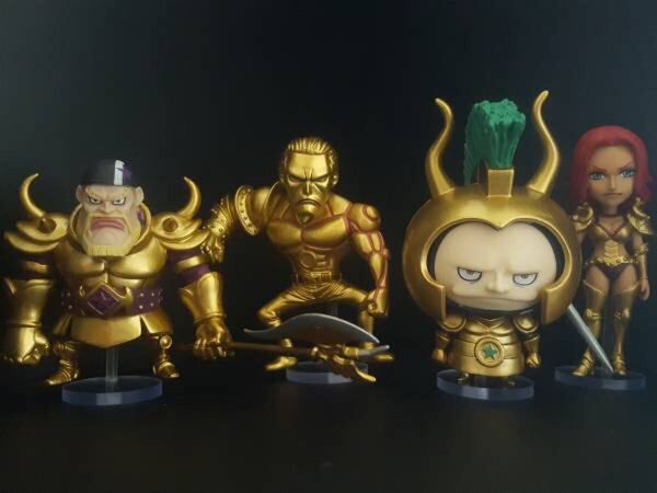 OnePiece ワンピース ワールドコレクタブルフィギュア FILM GOLD vol.5 テゾーロ一味(タナカサン、ダイス、テゾーロなど) 用アクリル台座