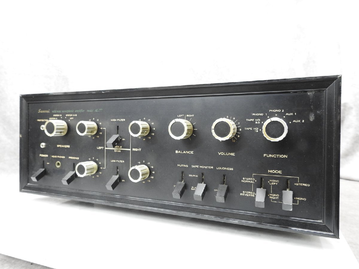 Yahoo!オークション -「sansui au 777」(アンプ) (オーディオ Yahoo!オークション -「sansui au 777」(アンプ) (オーディオ