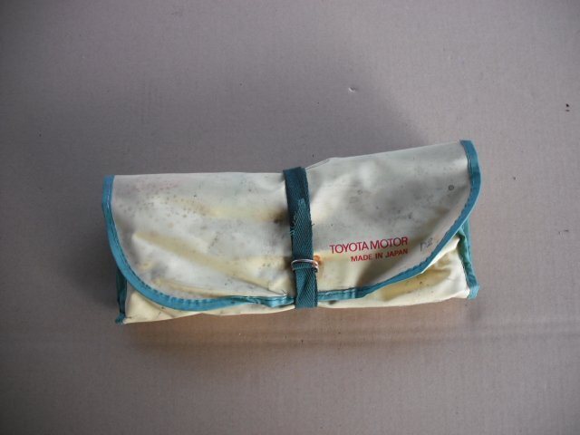 『B223』AW11,4AG,4A-GELU,MR2,MRⅡ,16G LIMITED, 保管 NO2 トヨタ 純正 車載工具,レンチ ドライバー,輪留め,a72 AE86 トレノ