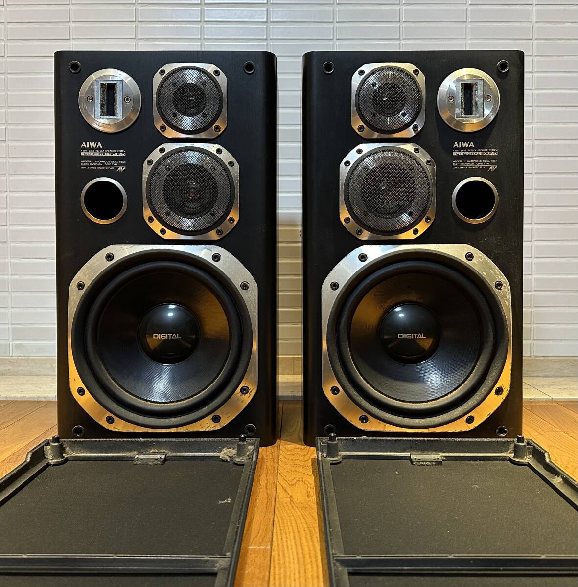 Yahoo!オークション -「品)aiwa」(スピーカー) (オーディオ機器 Yahoo!オークション -「品)aiwa」(スピーカー) (オーディオ機器