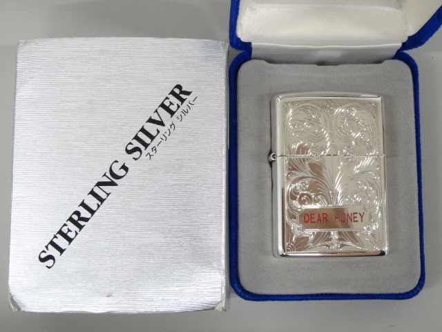 中古品】ジッポー Zippo STERLING 2000 スターリングシルバー 刻印B XVI/2000年2月製造 USA製 現状品 ケース/他有 -  その他