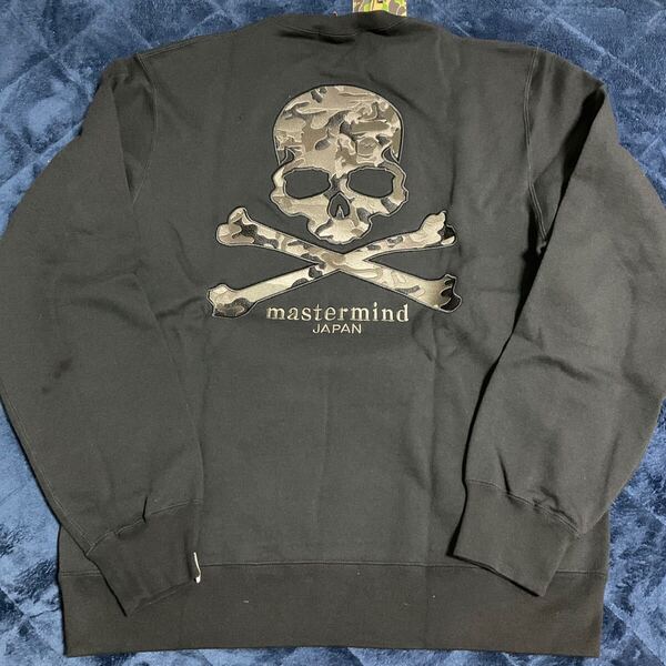 定価以下 新品未着用 A BATHING APE xマスターマインドジャパン mastermind Japan エイプ BAPE サイズXXL 日本製 スウェット黒