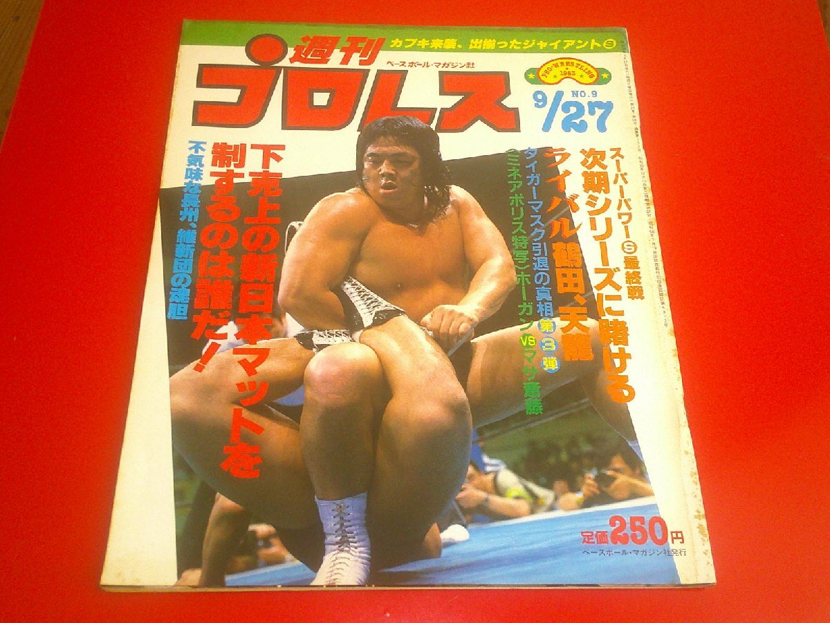 c2-5『ベースボール・マガジン 月刊 プロレス 』1980年~1983年 c2-5『ベースボール・マガジン 月刊 プロレス 』1980年~1983年