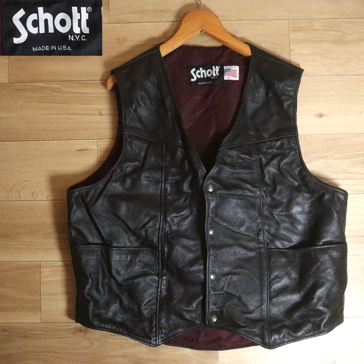 Yahoo!オークション -「schott ライダース ベスト」の落札相場 Yahoo!オークション -「schott ライダース ベスト」の落札相場