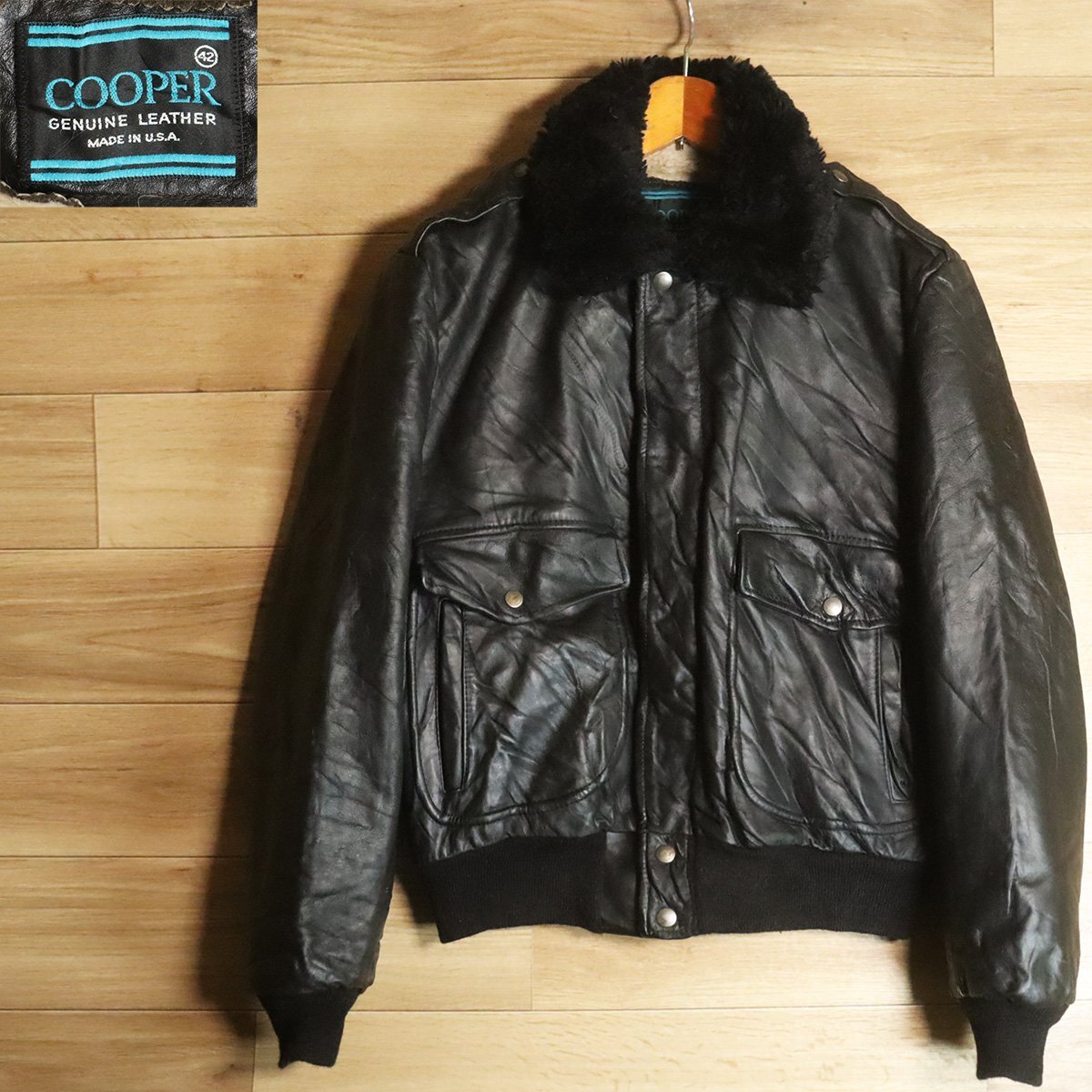 Yahoo!オークション -「cooper g-1」(フライトジャケット Yahoo!オークション -「cooper g-1」(フライトジャケット