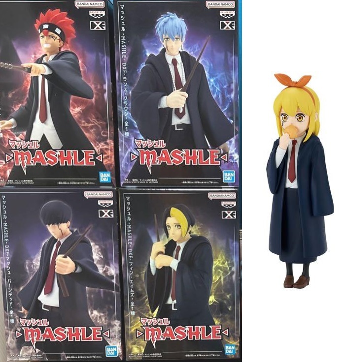 新品・未開封】マッシュル フィギュア4体セット｜Yahoo!フリマ