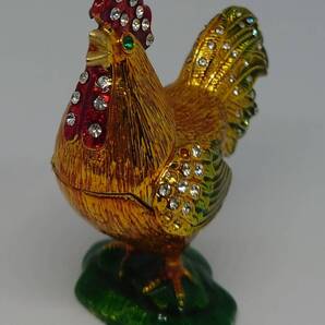 【送料無料】にわとりの小物入れ Chicken Jewelry Box【日本郵便発送】