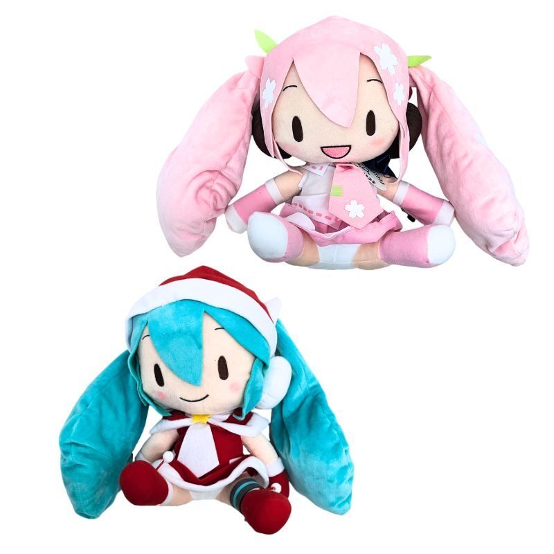 Yahoo!オークション -「初音ミク ジャンボぬいぐるみ」の落札