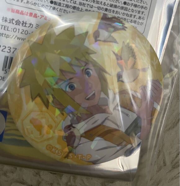 NARUTO 渋谷ちかみち ホログラム 缶バッジ 波風ミナト