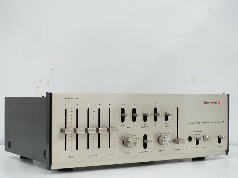 Yahoo!オークション -「kencraft gp-830」(アンプ) (オーディオ Yahoo!オークション -「kencraft gp-830」(アンプ) (オーディオ